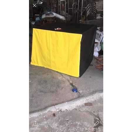 Áo lồng Vuông chống mưa chống muỗi cho Gà có Khoá kéo