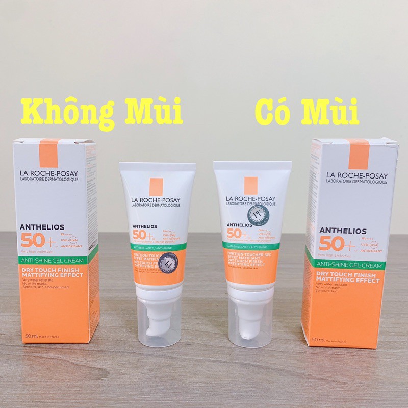 [Mã 257FMCGSALE giảm 7% đơn 500K] Kem Chống Nắng La Roche Posay Anthelios Gel Cream SPF 50+ Cho Da Dầu - PATOSTORE