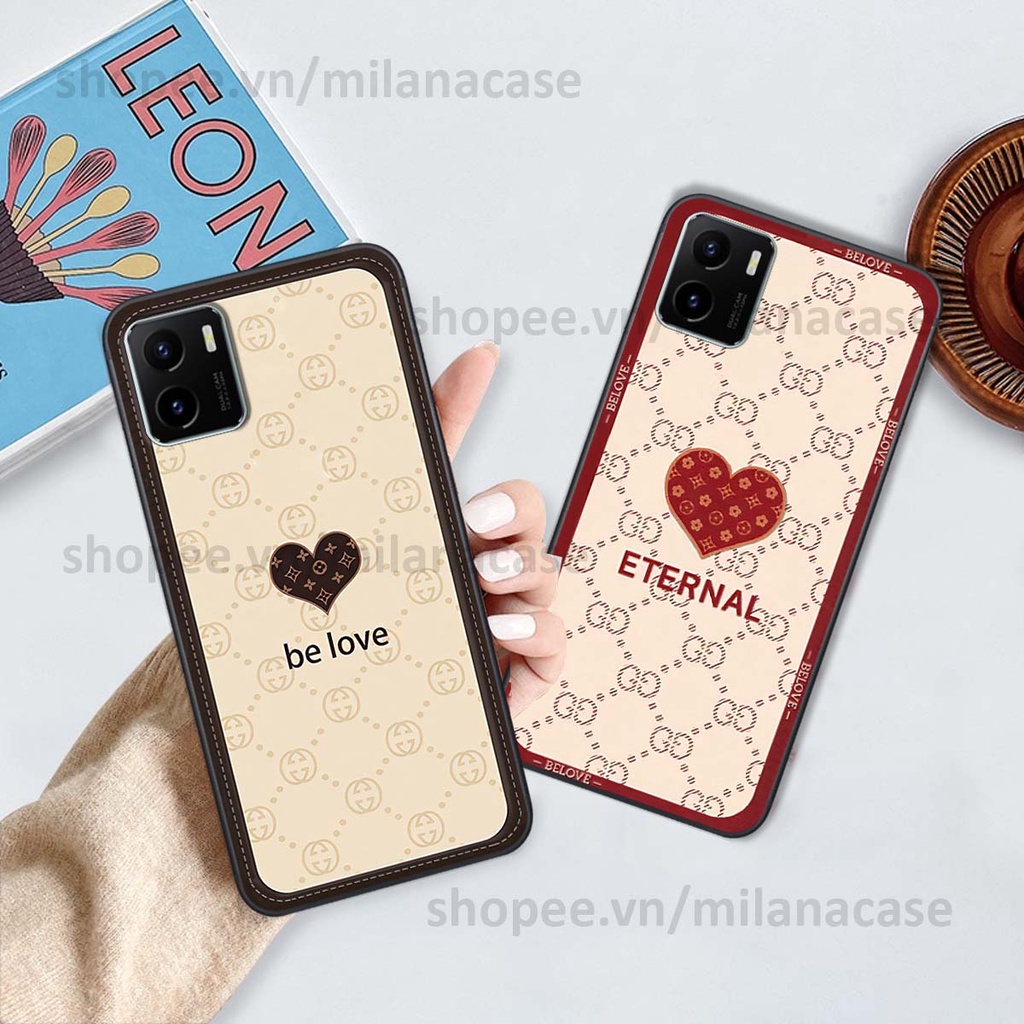 Ốp Vivo Y15s hình trái tim be love tình yêu siêu đẹp, cá tính, thời trang