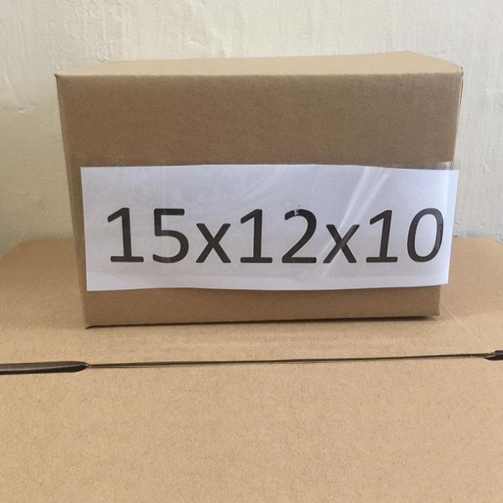 bộ 10 thùng hộp giấy carton đóng hàng size 15x12x10 cm giá rẻ tận xưởng giao hỏa tốc nhận hàng ngay