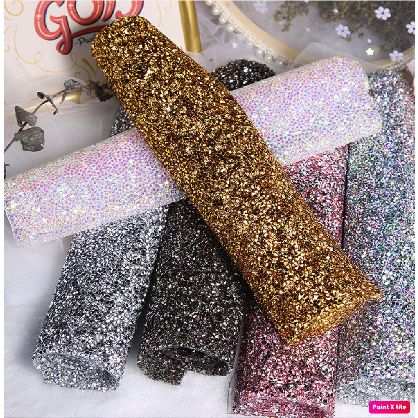 Thảm Đá Chụp Hình Mẫu Móng Siêu Đẹp, Óng Ánh 40 x 20cm