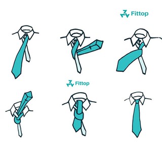 Cà Vạt Đỏ 7cm FITTOP CAVAT-193