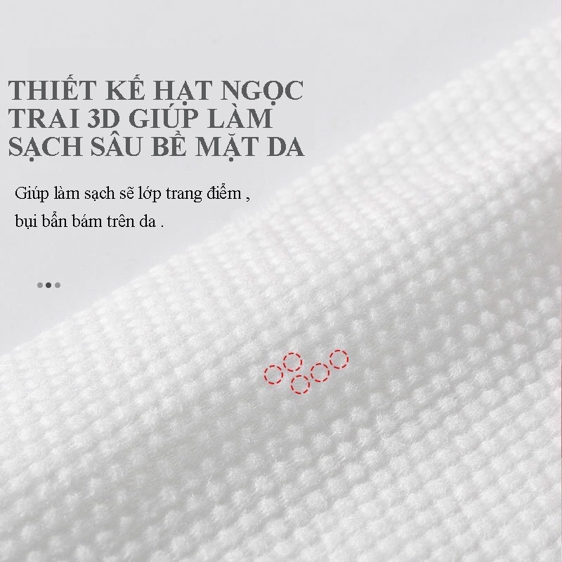 Khăn Rửa Mặt 100% Cotton Mềm Mại Dùng 1 Lần