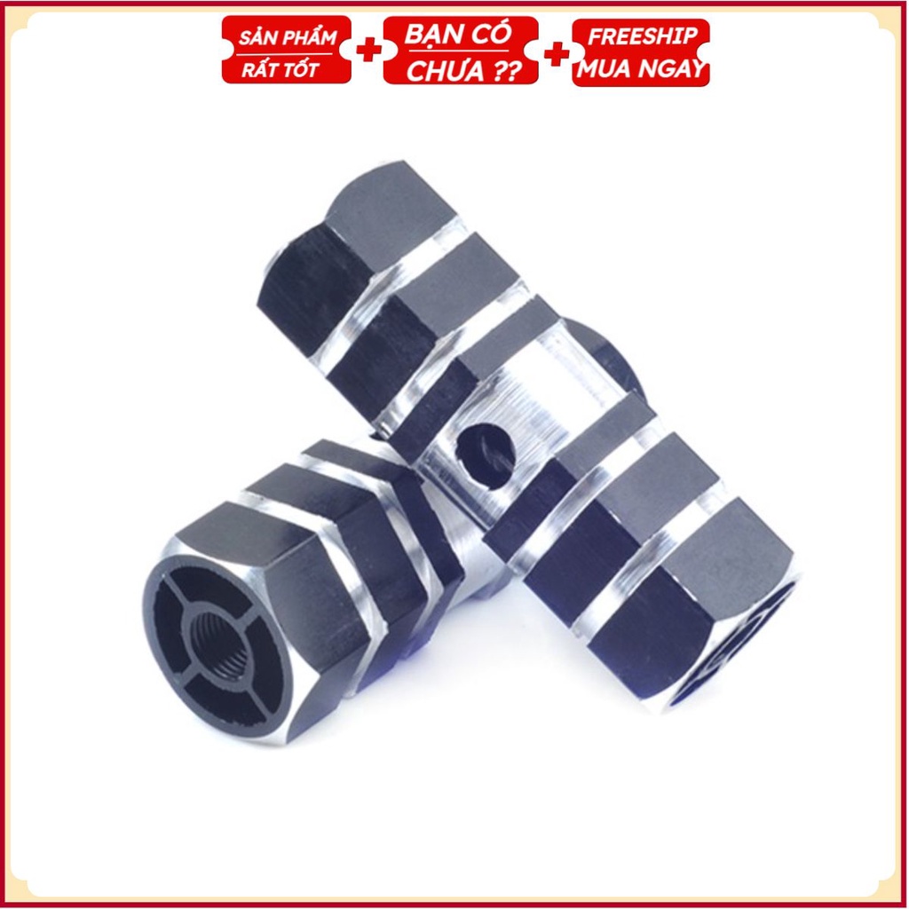 Bộ 2 Giá Để Chân Xe Đạp Yên Sau (Màu Sắc Ngẫu Nhiên)