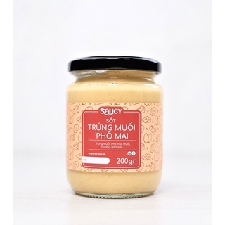 Sốt Trứng Muối Phô Mai Saucy 200gr
