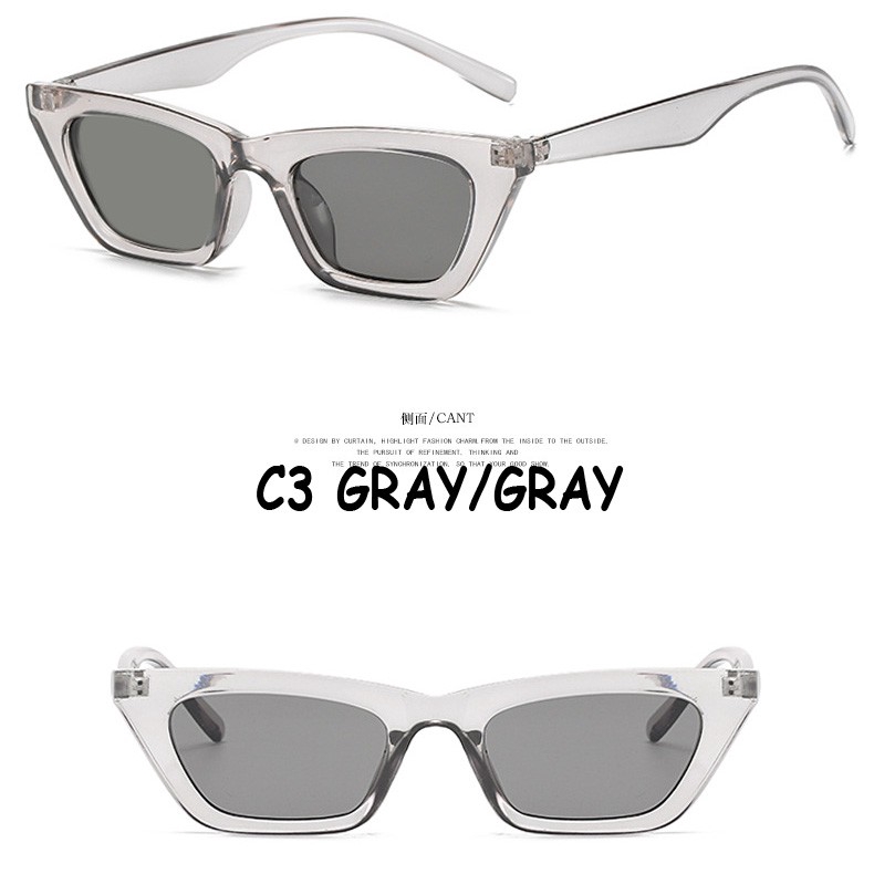 Kính mát kiểu mắt mèo phong cách retro thời trang cho nam và nữ