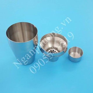 Bình lắc pha chế Cocktail Shaker Inox 350ml