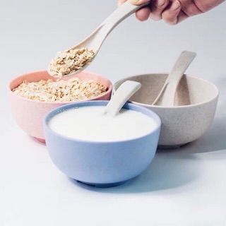 A.Béo [Sẵn Rẻ] Bộ Bát Thìa Ăn Ngũ Cốc Siêu Rẻ