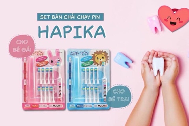 SET BÀN CHẢI PIN TỰ ĐỘNG NỘI ĐỊA NHẬT 3-6 tuổi