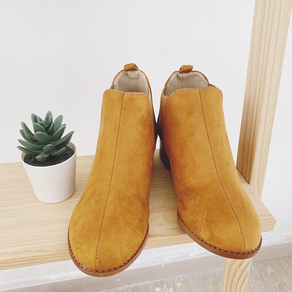 Giày Boot nỉ 3P- Size 35