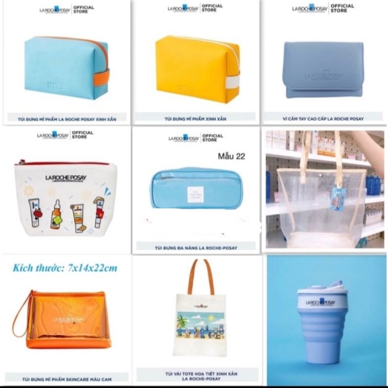 Các mẫu túi, ví, quà tặng La Roche - Posay