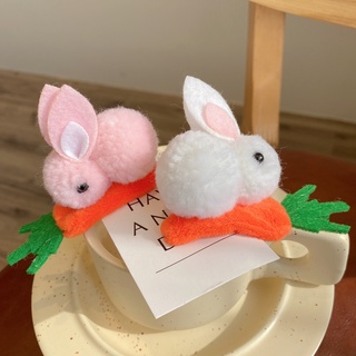 Kẹp Tóc Hình Thỏ Cà Rốt Dễ Thương Xinh Xắn Cho Bé Gái