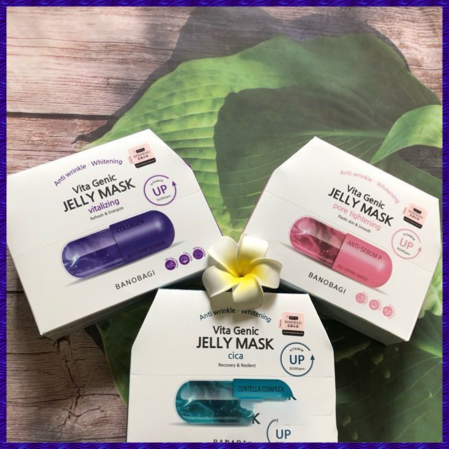Mặt Nạ Viên Thuốc Banobagi Vita Genic Jelly Mask Dưỡng Sáng Da, Giảm Thâm Nám Cấp Ẩm Cho Da - 30ml