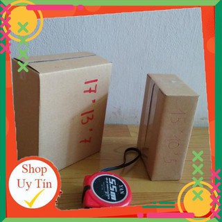 50 Hộp carton 13*7*17 cm❌FREE SHIP❌hộp giấy carton đóng hàng siêu rẻ tại TPHCM