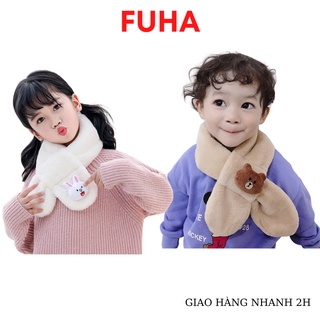  Khăn quàng cổ cho bé khăn choàng cổ gắn họa tiết dễ thương cho bé trai bé gái từ 1 đến 12 tuổi 