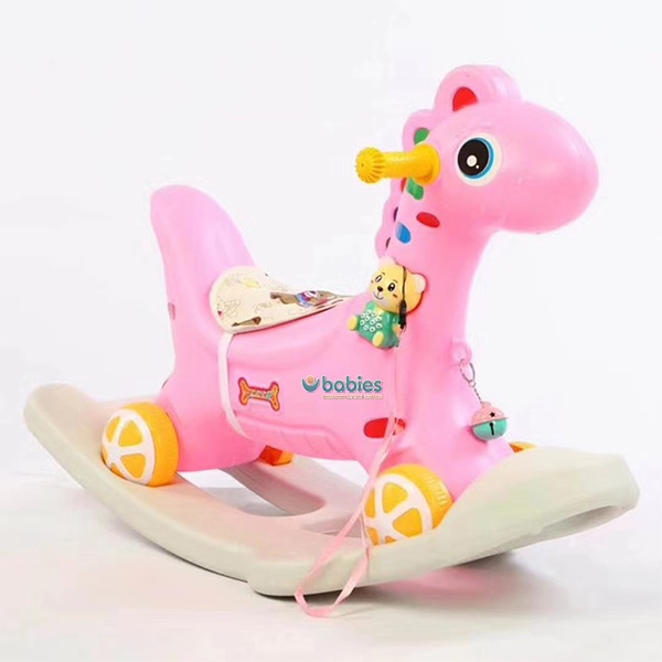 [MKB Gift] Ngựa bập bênh chòi chân 2 trong 1 Babies Organic
