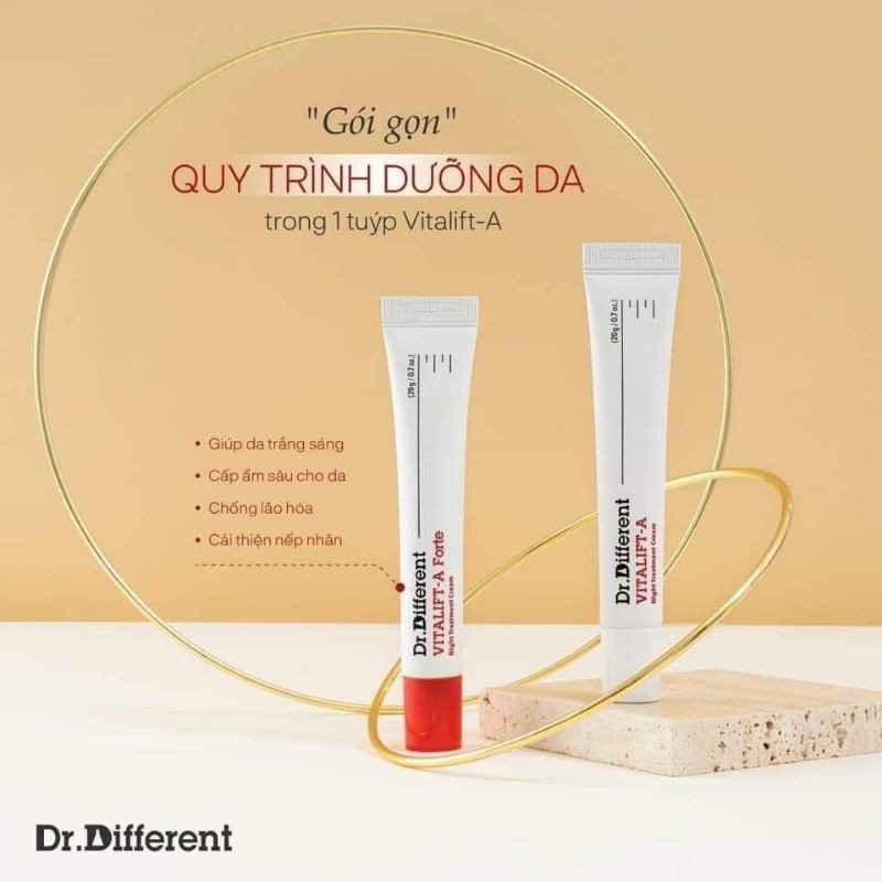 Retinal dr.Different nồng độ 0.05 và 0.1 mẫu mới