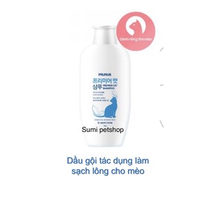 400gr PRUNUS Premier Cat Shampoo dầu gội cao cấp nhập khẩu Hàn Quốc cho mèo