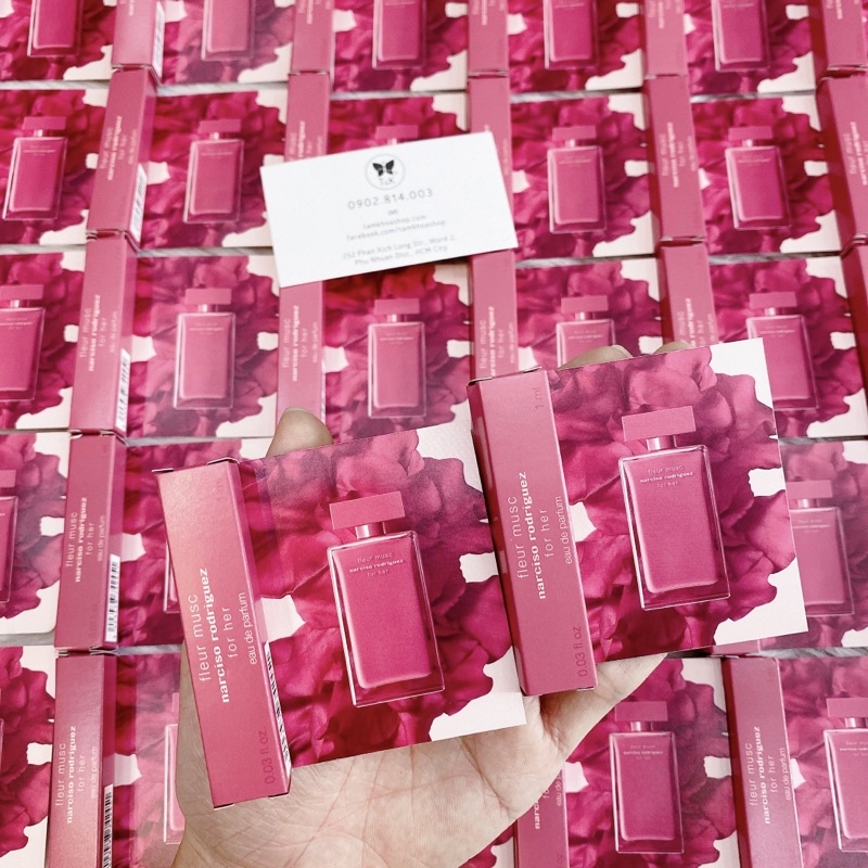 🌺 NƯỚC HOA NARCISO RODRIGUEZ FLEUR MUSC MINI   1ML