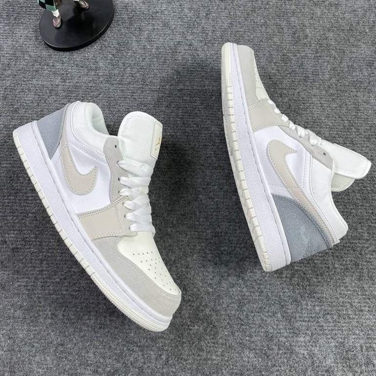 Giày Nam Nữ Đẹp Nike Jordan 1 Low Paris Giày Ulzzang Đế Bánh Mì Đi Học Đi Chơi Đi Làm Cổ Thấp JD1 Giá Full Box Bill G05