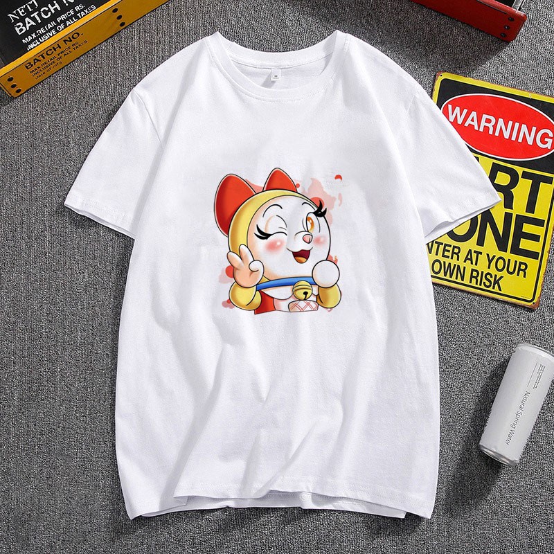 Áo Thun Phim Hoạt Hình Doraemon - Doremi ( Có Size Trẻ Em ) 26.30