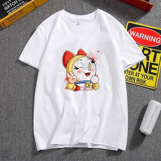 Áo Thun Phim Hoạt Hình Doraemon - Doremi ( Có Size Trẻ Em ) 26.30