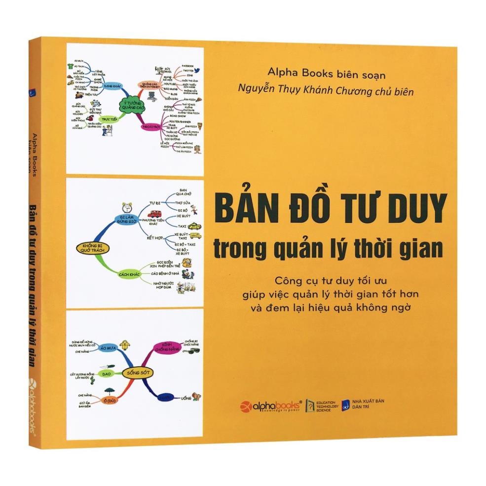 Sách - Bản Đồ Tư Duy Trong Quản Lý Thời Gian [AlphaBooks]