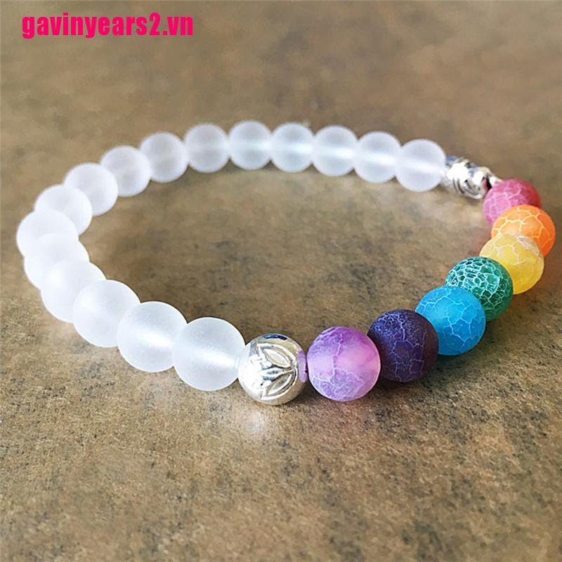 1 Dây Chuyền Đính Đá 7 Màu Sắc Thời Trang