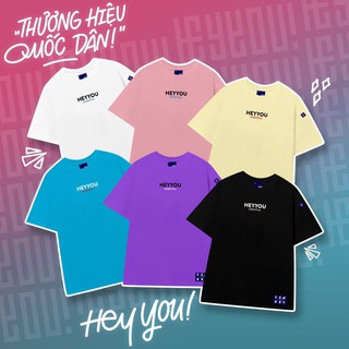 HEYYOU Áo Thun Chính Hãng Random Ngẫu Nhiên , Tee Hey You Tay Lỡ Form Rộng Nam Nữ SATO SHOP UNISEX