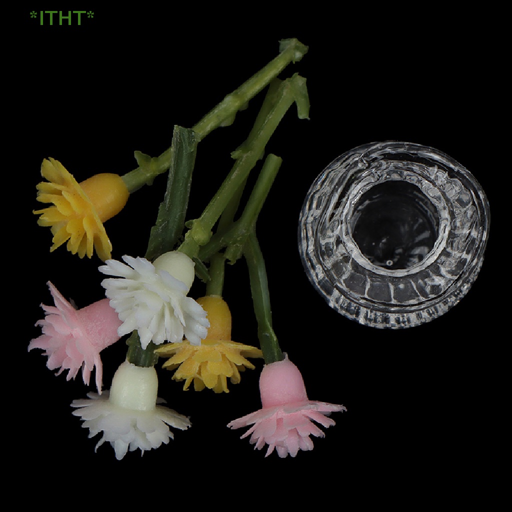 Bình Hoa Mini Tỉ Lệ 1 / 12 Trang Trí Nhà Búp Bê Mới