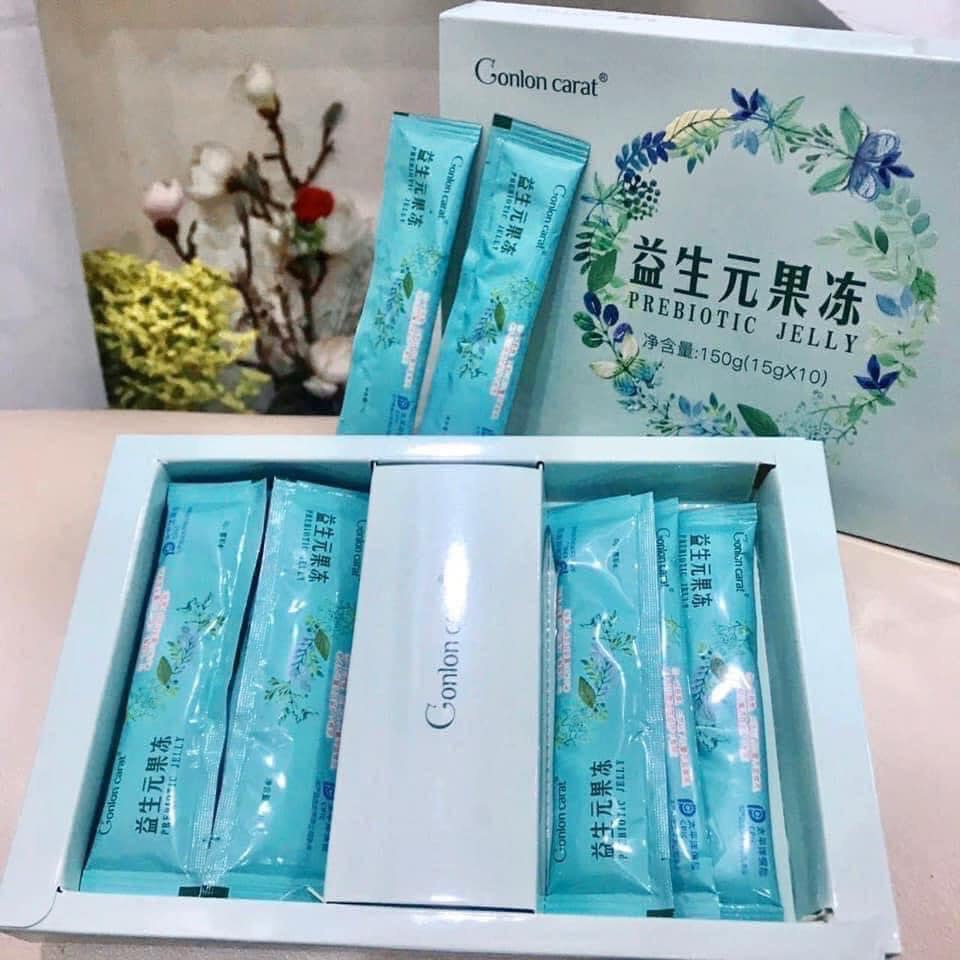 THẠCH HỖ TRỢ GIẢM CÂN PREBIOTIC JELLY - Hộp 10 gói