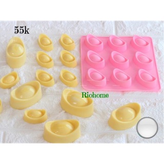 Khuôn Silicon Thỏi Vàng
