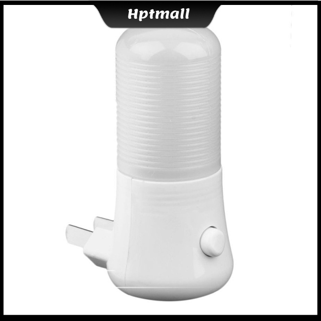3W Plug-in Wall Manual On/Off Switch LED Night Light Soft White