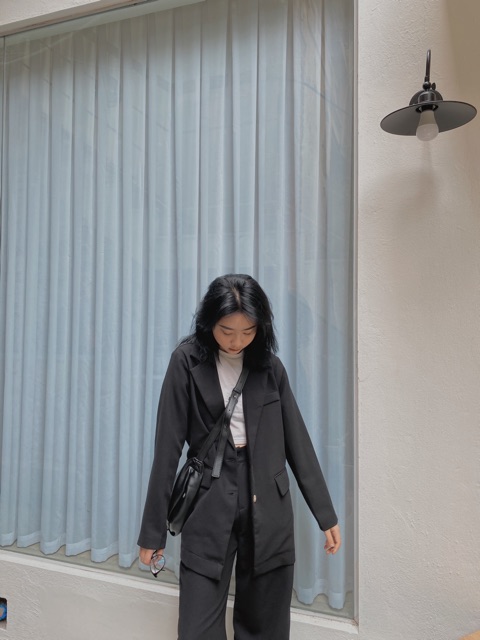 [MADE BY HIIN] Set blazer xanh thiết kế | BigBuy360 - bigbuy360.vn