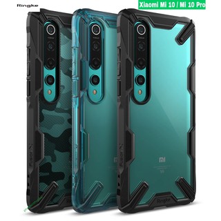 Ốp lưng RINGKE FUSION X Xiaomi Mi 10 Pro / Mi 10 lưng trong viền màu chống va đập mạnh 1