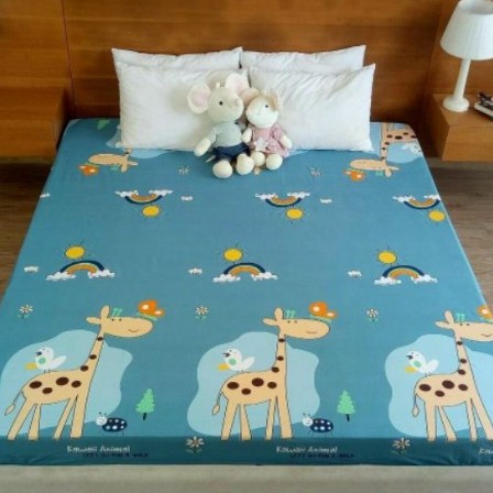 Bộ Ga Gối Cotton Hàn Quốc ELLISHA Cao Cấp, Bộ Ga Gối 100% Cotton ELLISHA Dày Mát Bo Chun Đủ Kích Thước