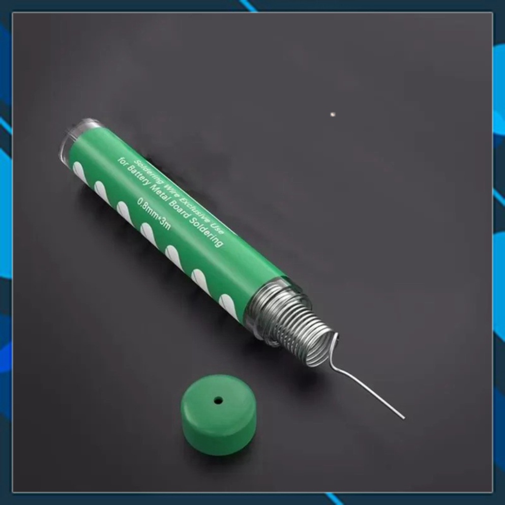 Thiếc hàn ống, thích hợp hàn cell pin 0.8mm x 3m