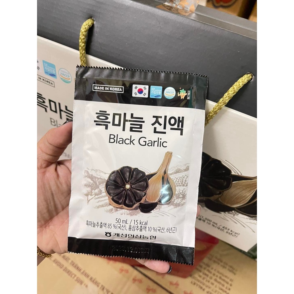 Hồng Sâm Tỏi Đen Hàn Quốc