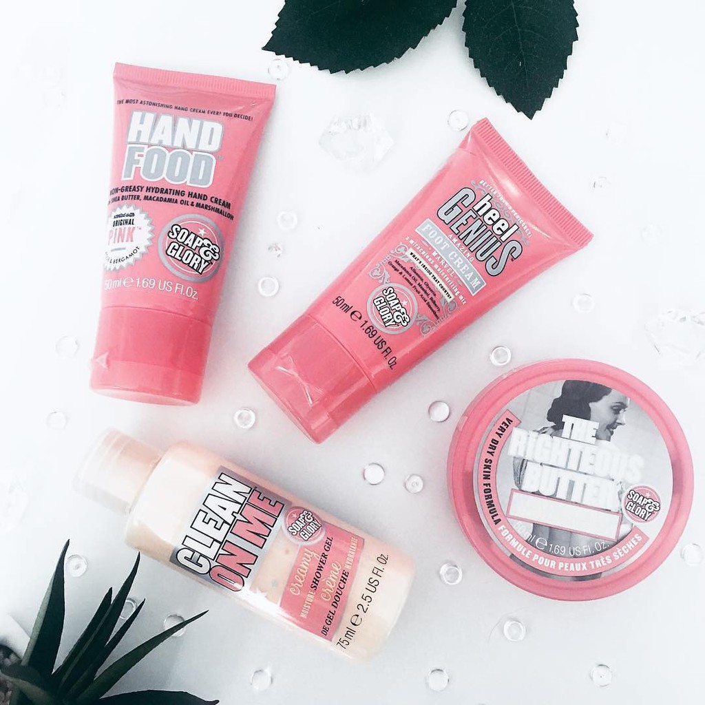 Kem dưỡng tay Soap &amp; Glory Hand Food Hydrating Hand Cream 50ML