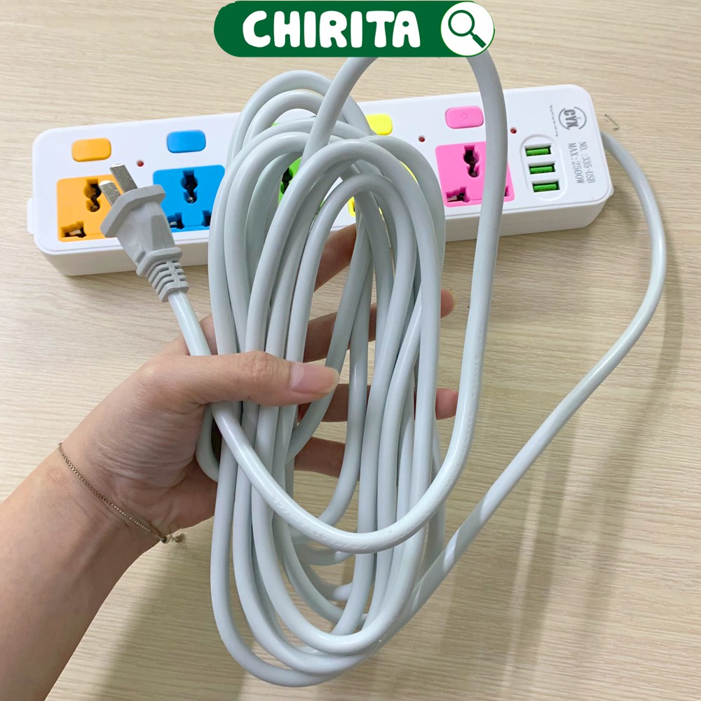 Ổ Cắm Điện Đa Năng Thông Minh CHỌN MẪU - Ổ Cắm Điện Có Cổng USB Tiện Lợi, Phích Cắm Điện CHIRITA