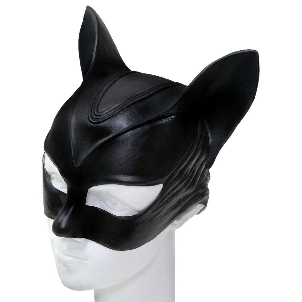 Mặt Nạ Hóa Trang Nhân Vật catwoman Trong dc Bằng Nhựa pvc