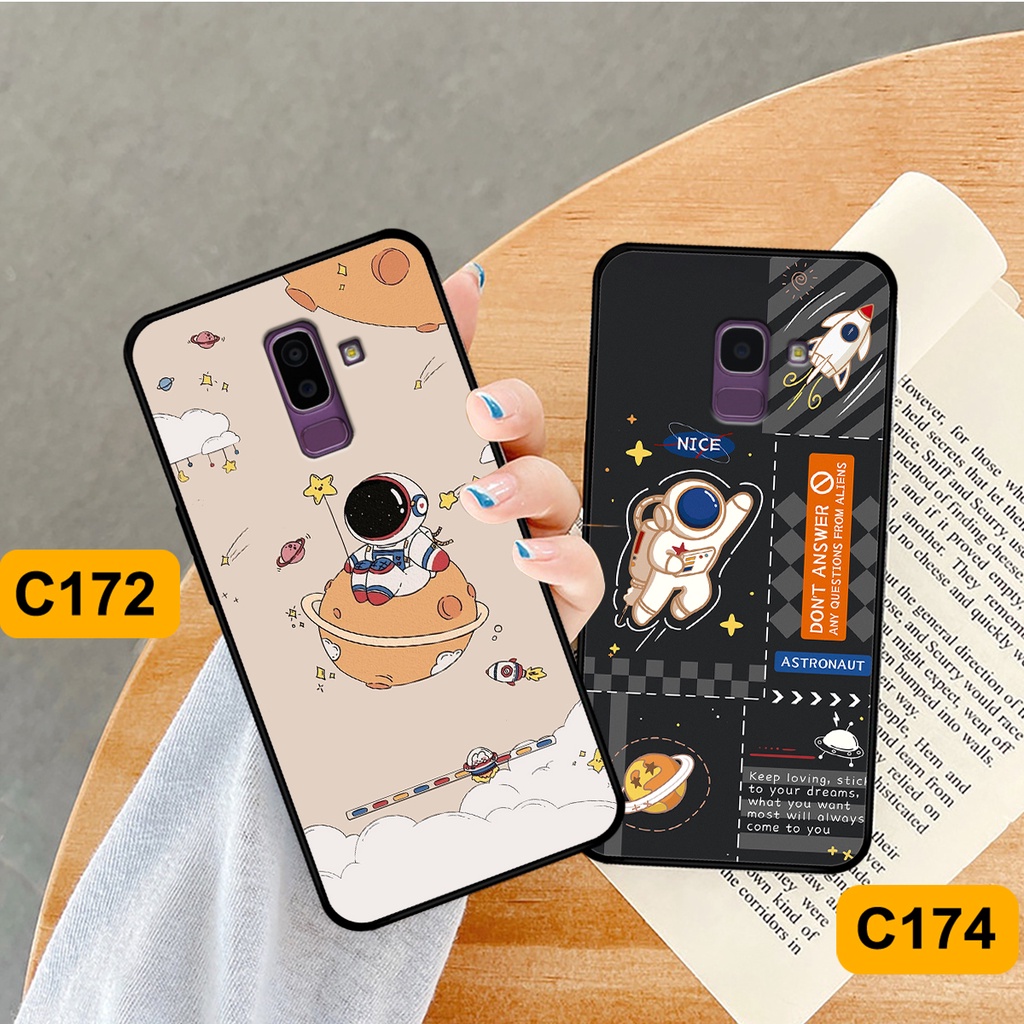 Ốp Samsung J6 2018 / J6 Plus / J6+ / J8 in hình astronaut, phi hành gia vũ trụ hottrend, độc đáo, cá tính.