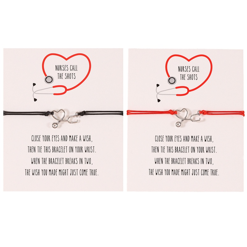 Vòng Tay Dây Sáp Bện Thủ Công Có Thể Điều Chỉnh Sáng Tạo