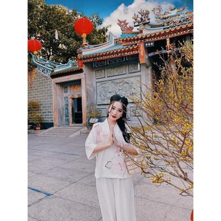 BỘ ĐỒ LAM ĐI CHÙA
