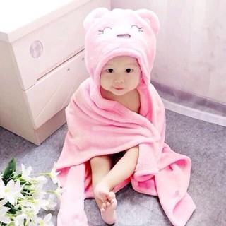 Chăn ủ thú bông dày dặn cho bé yêu mùa đông
