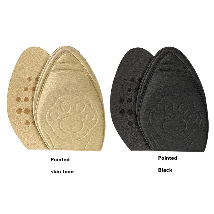 1 Cặp Đệm Lót Giày Mềm Mại Thoáng Khí Chống Sốc Có Thể Điều Chỉnh Kích Thước