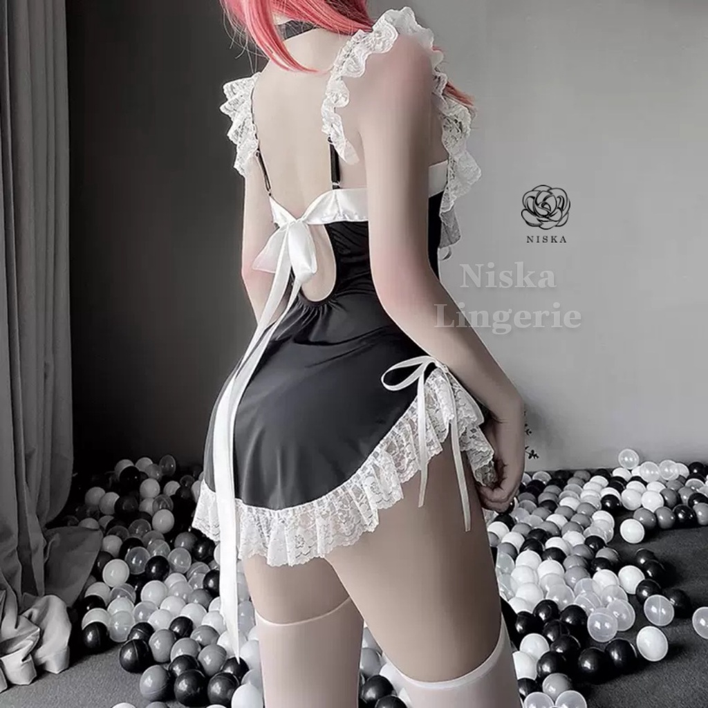 Bộ trang phục hoá trang hầu gái lolita - Mã C332 | BigBuy360 - bigbuy360.vn