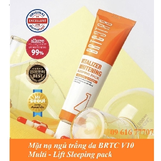 80Gr Mặt nạ ngủ trắng da BRTC V10 Multi lift sleeping