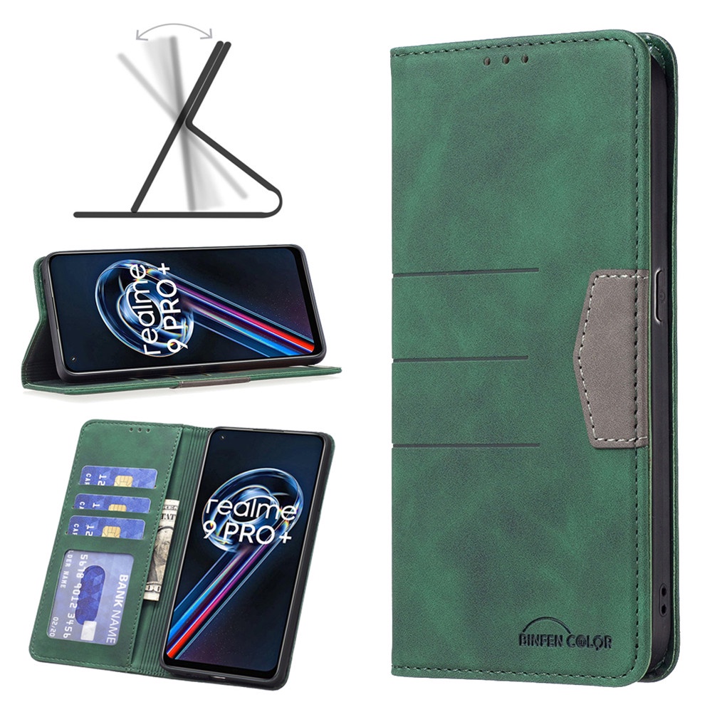 Bao Da Điện Thoại Nắp Lật Kèm Ngăn Đựng Thẻ Cho Realme C12 C25 C25s C30 C31 C35