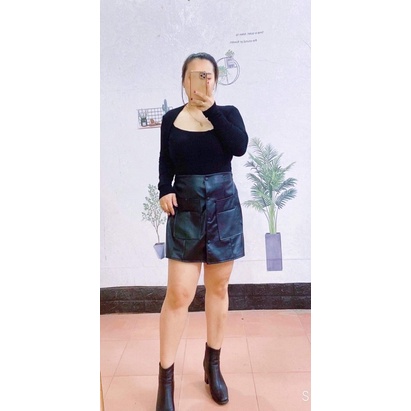 [Bigsize] Chân váy da giả quần(kèm video quay ảnh thật) | BigBuy360 - bigbuy360.vn